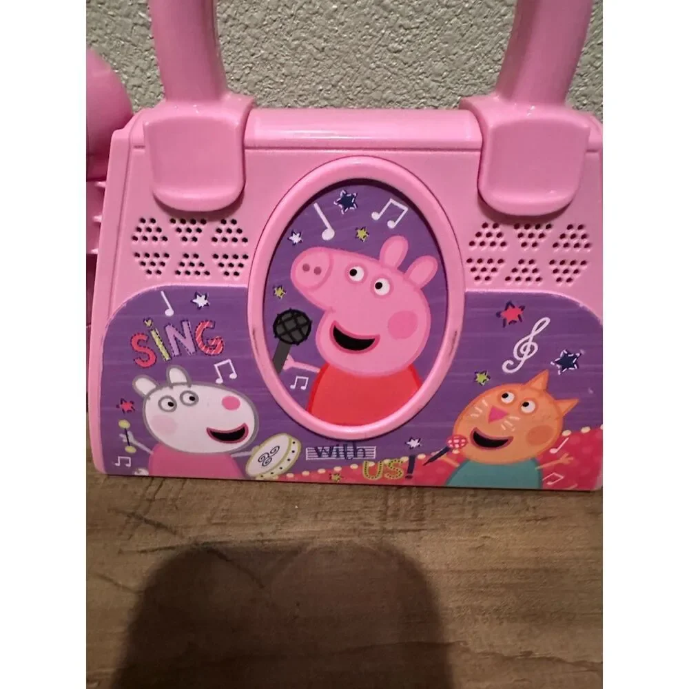 Peppa Pig Sing Along Karaoke Machine with Microphone